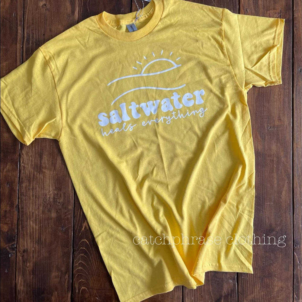 Saltwater Heals Everything T-shirt